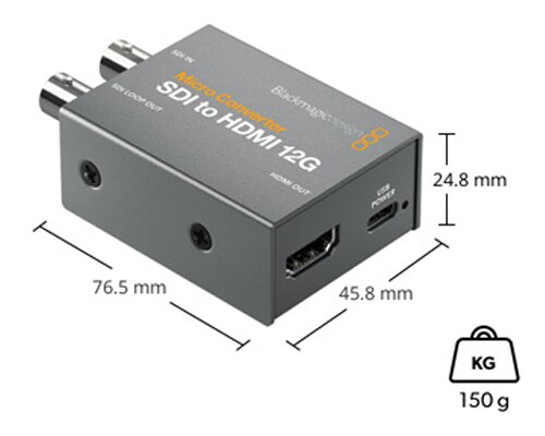 Micro Converter SDI To HDMI 12G
